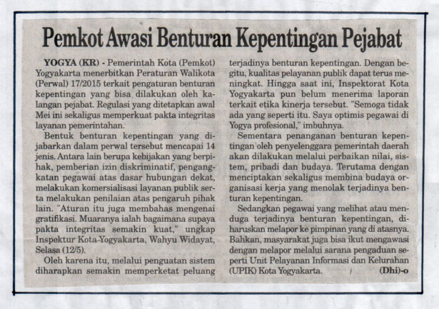 Kliping jogja terbaru