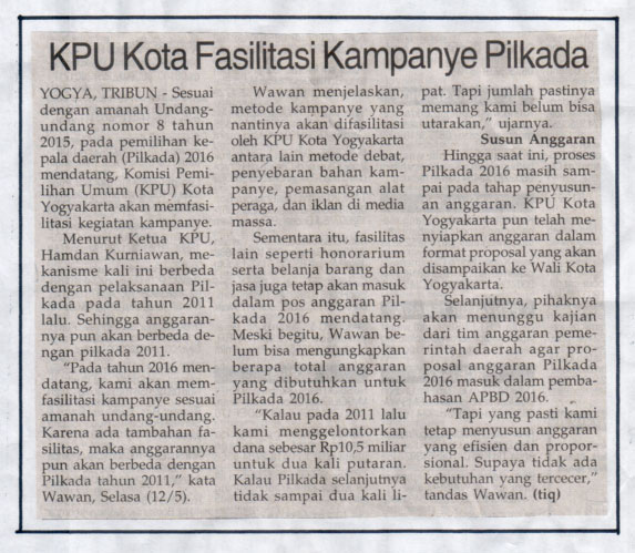 Kliping jogja terbaru