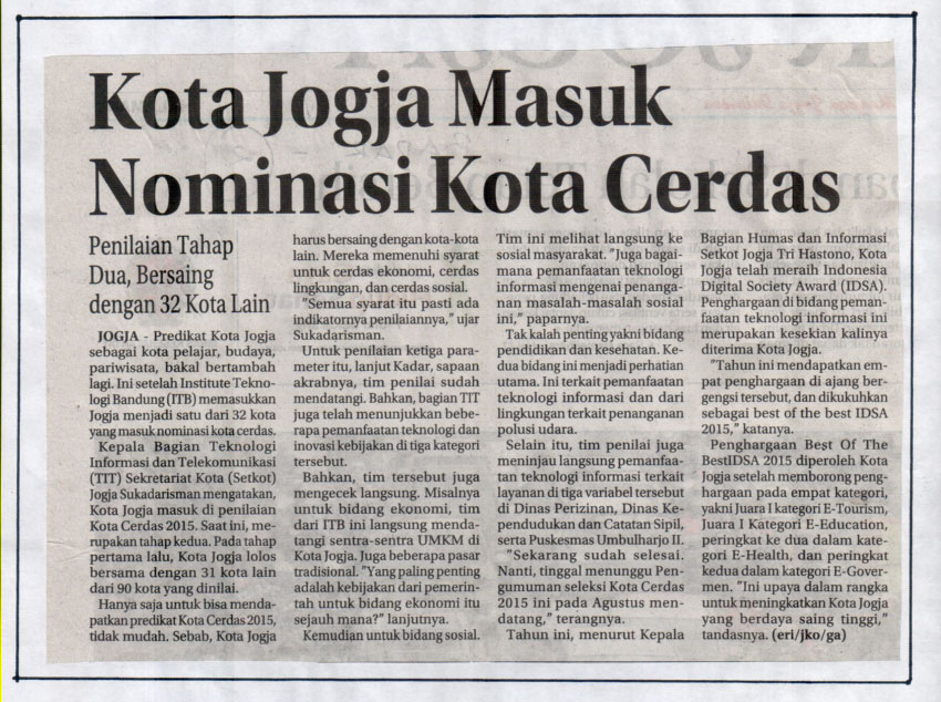 Kliping jogja terbaru
