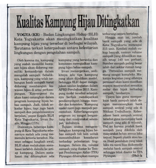 Kliping jogja terbaru