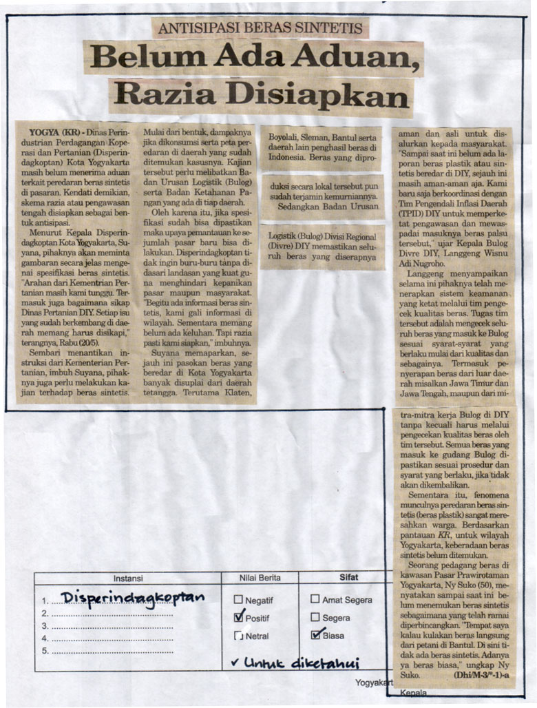 Kliping jogja terbaru