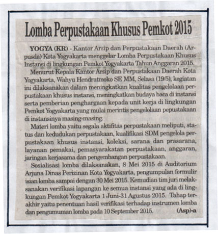 Kliping jogja terbaru
