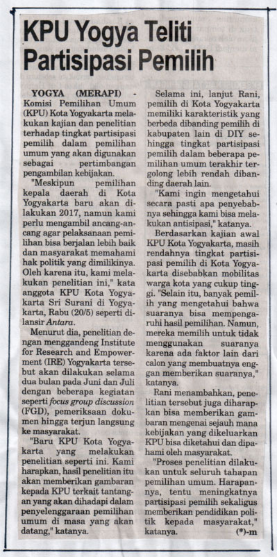 Kliping jogja terbaru