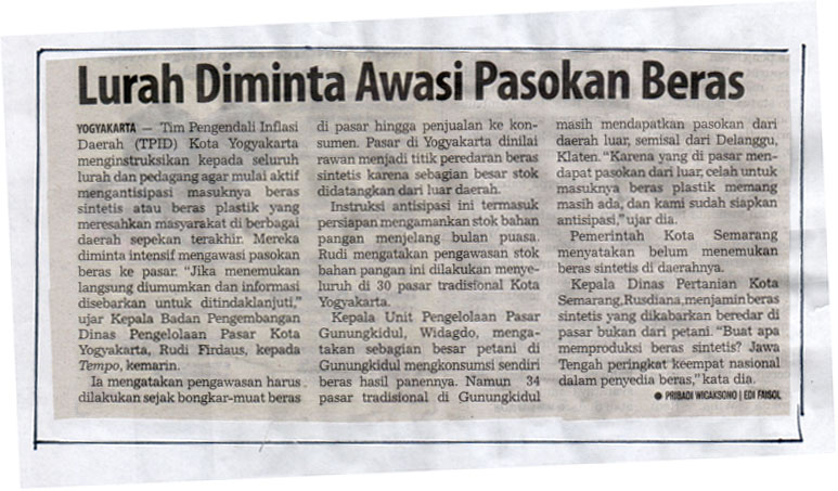 Kliping jogja terbaru