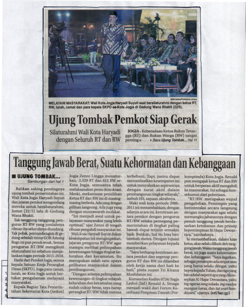 Kliping jogja terbaru