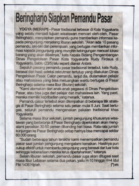 Kliping jogja terbaru