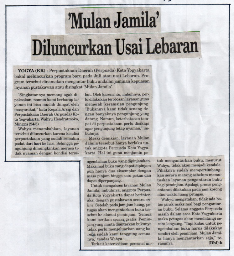 Kliping jogja terbaru