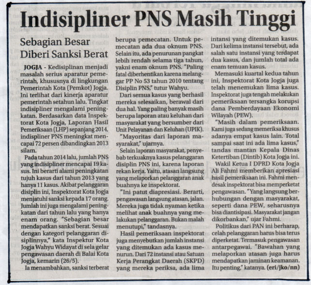 Kliping jogja terbaru