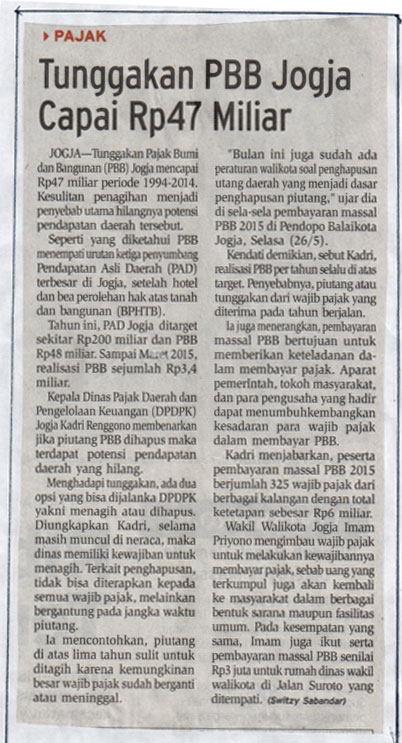 Kliping jogja terbaru