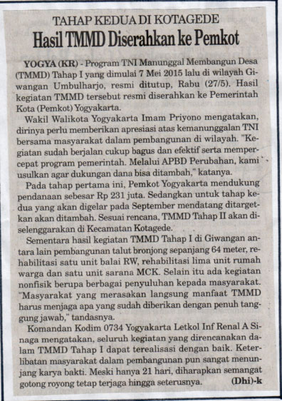 Kliping jogja terbaru