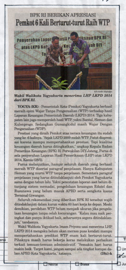 Kliping jogja terbaru