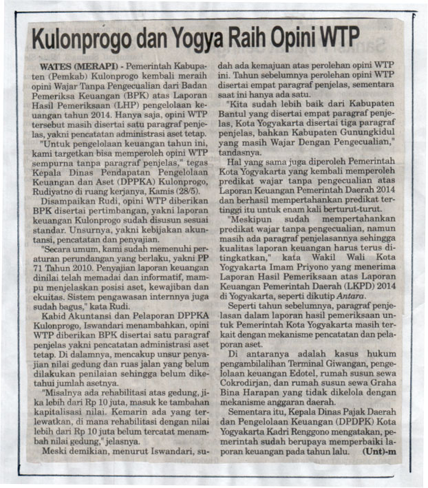 Kliping jogja terbaru