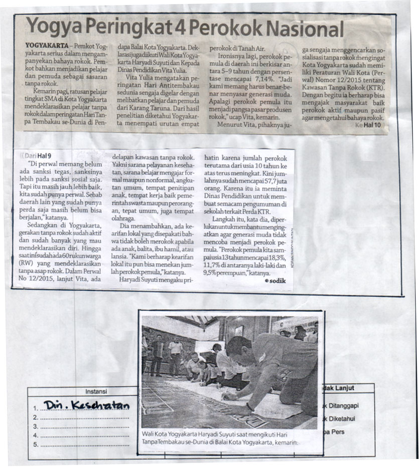 Kliping jogja terbaru