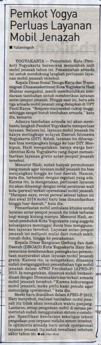 Kliping jogja terbaru