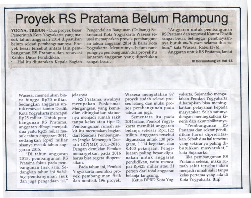 Kliping jogja terbaru