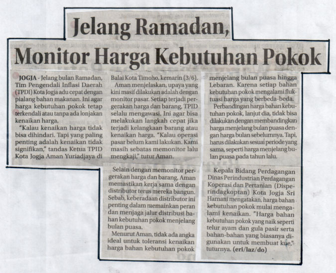 Kliping jogja terbaru