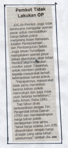 Kliping jogja terbaru