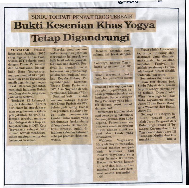 Kliping jogja terbaru
