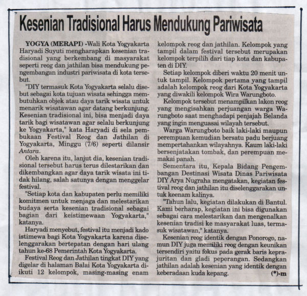 Kliping jogja terbaru