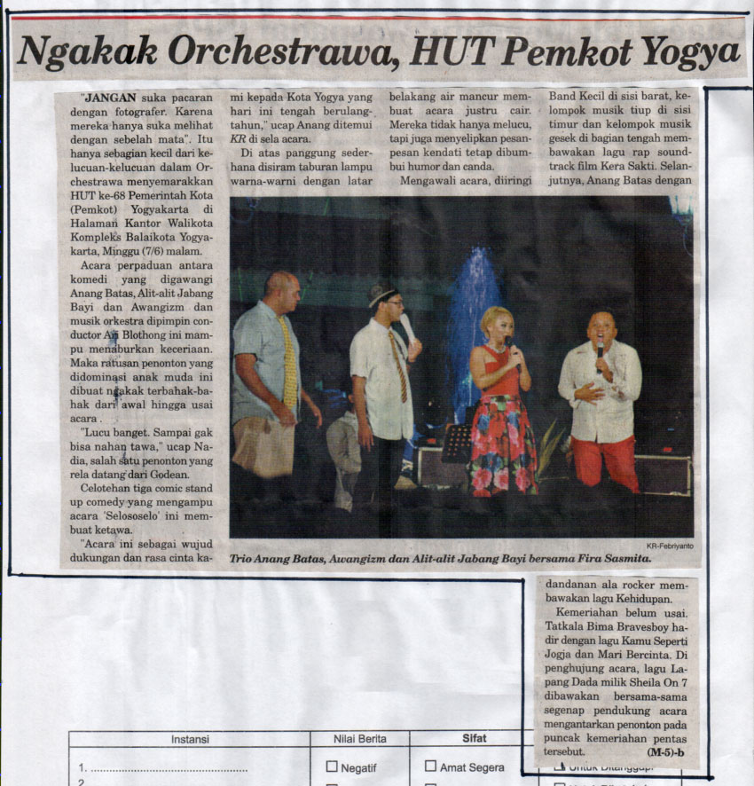 Kliping jogja terbaru