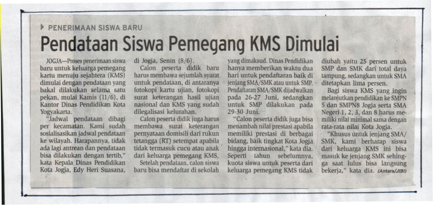 Kliping jogja terbaru