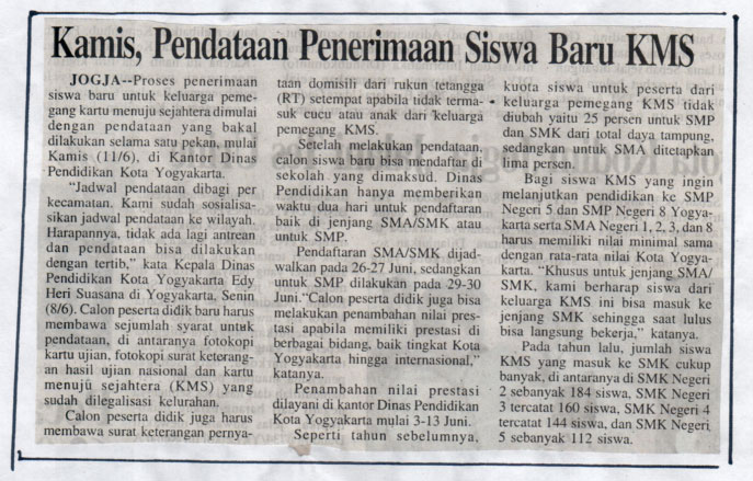 Kliping jogja terbaru