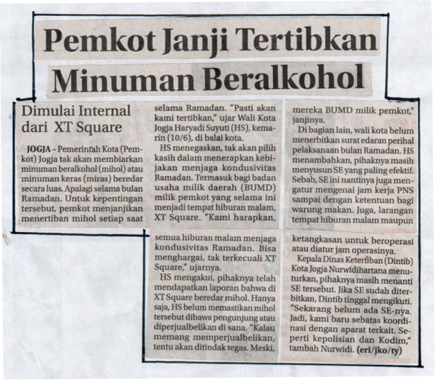 Kliping jogja terbaru