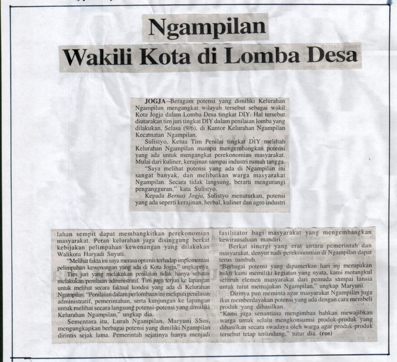 Kliping jogja terbaru