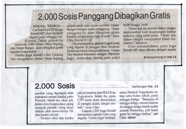 Kliping jogja terbaru