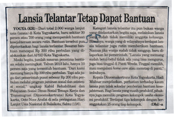 Kliping jogja terbaru