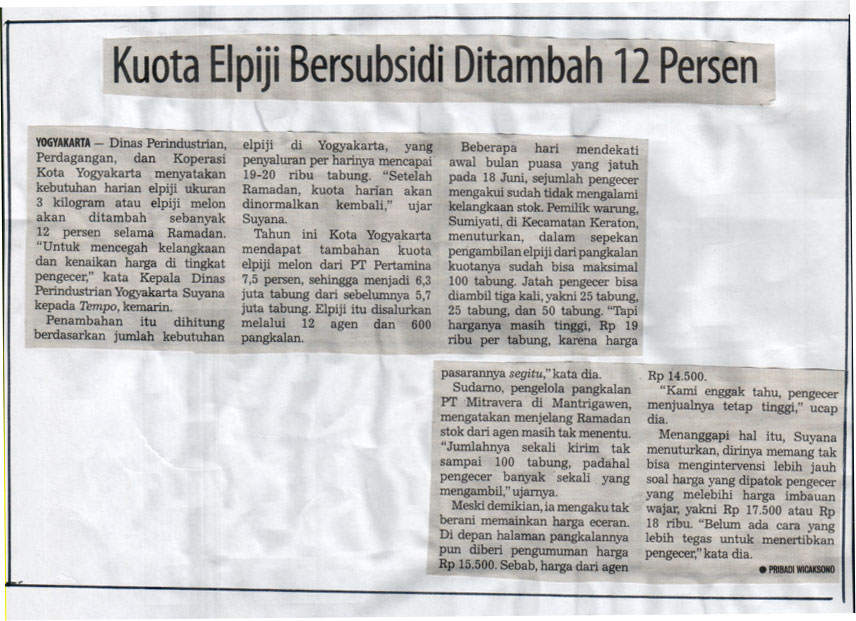 Kliping jogja terbaru