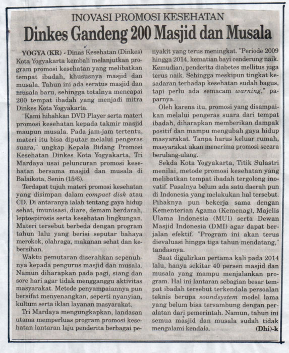 Kliping jogja terbaru