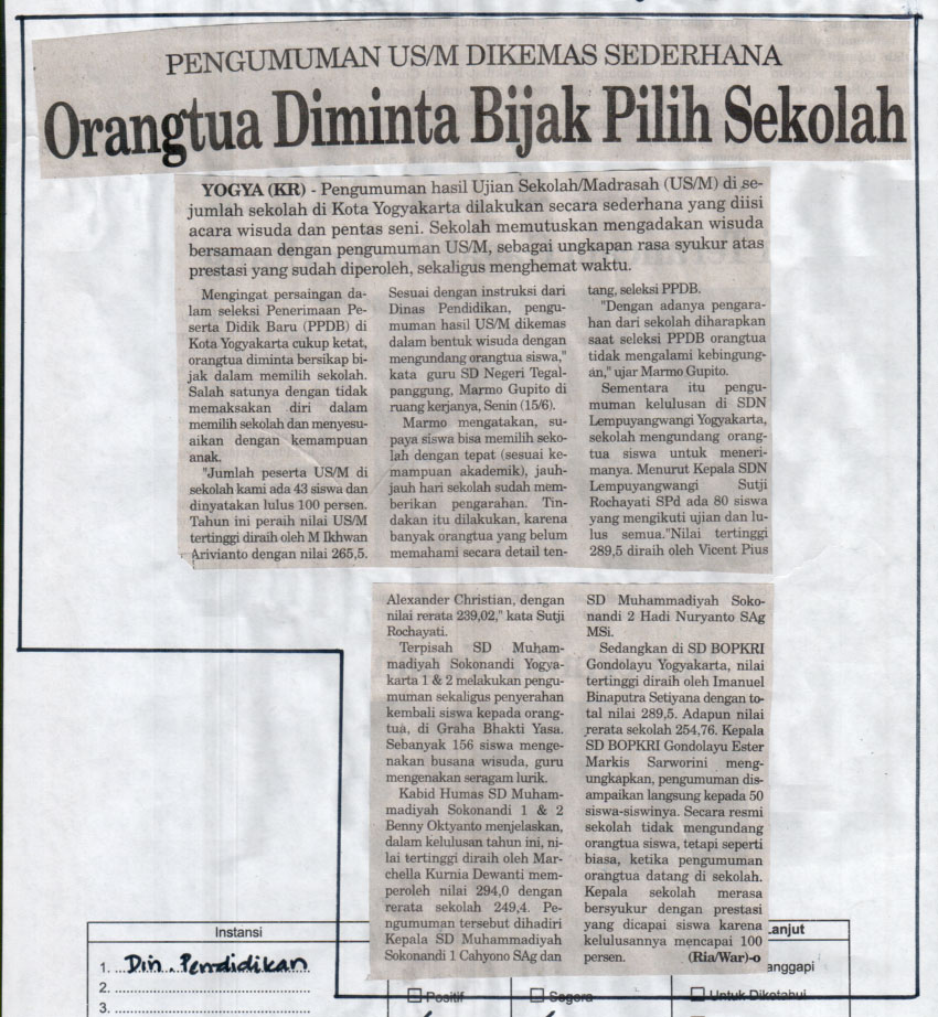 Kliping jogja terbaru