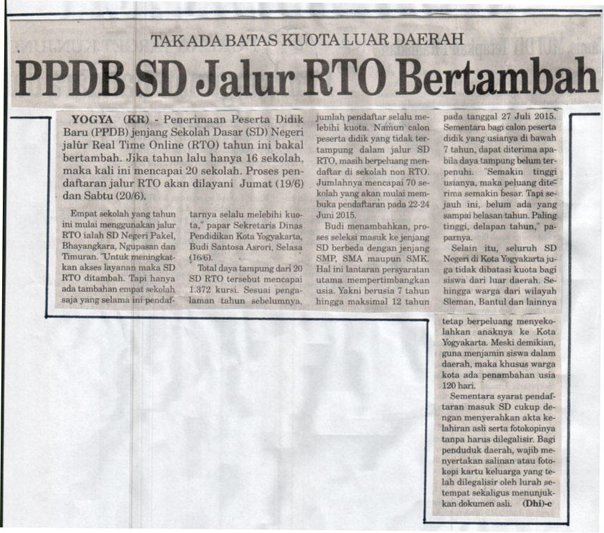 Kliping jogja terbaru