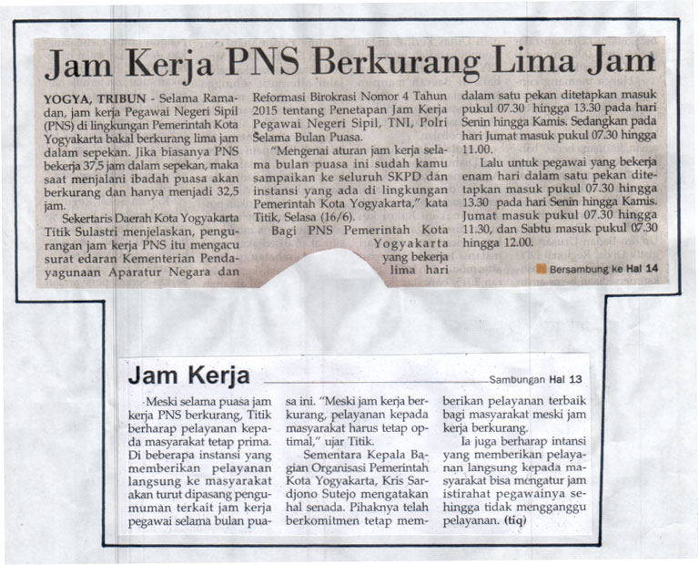 Kliping jogja terbaru