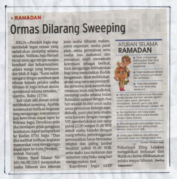 Kliping jogja terbaru