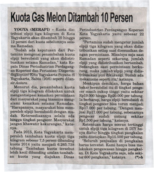Kliping jogja terbaru
