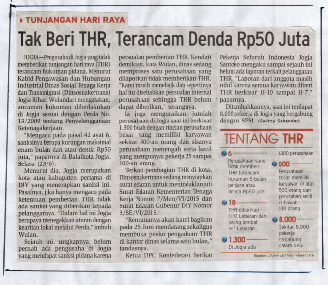 Kliping jogja terbaru