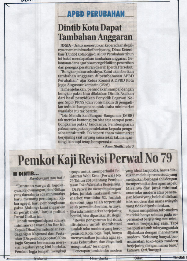 Kliping jogja terbaru