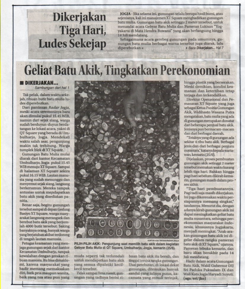 Kliping jogja terbaru
