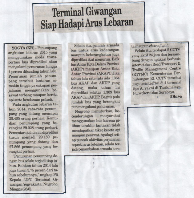 Kliping jogja terbaru