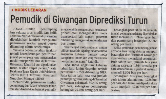 Kliping jogja terbaru