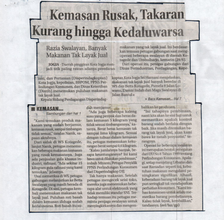 Kliping jogja terbaru