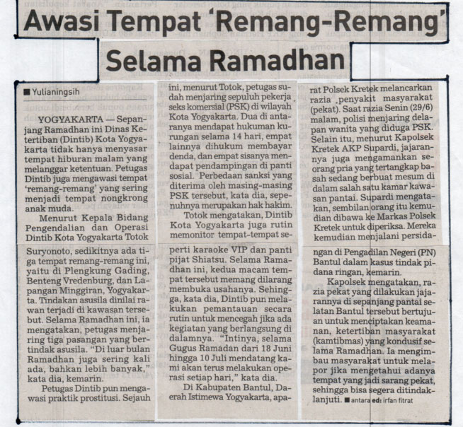 Kliping jogja terbaru