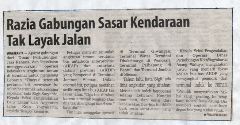 Kliping jogja terbaru
