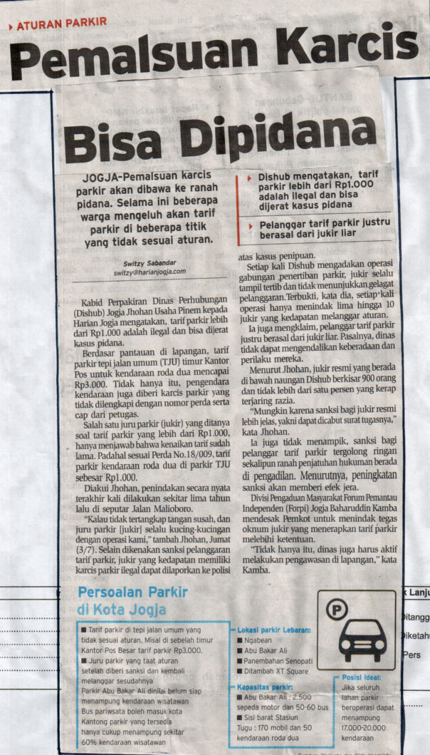 Kliping jogja terbaru