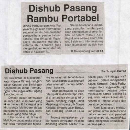 Kliping jogja terbaru