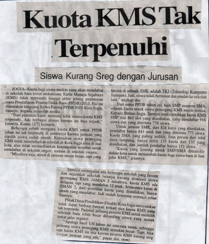 Kliping jogja terbaru