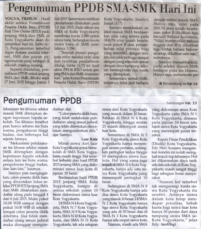 Kliping jogja terbaru