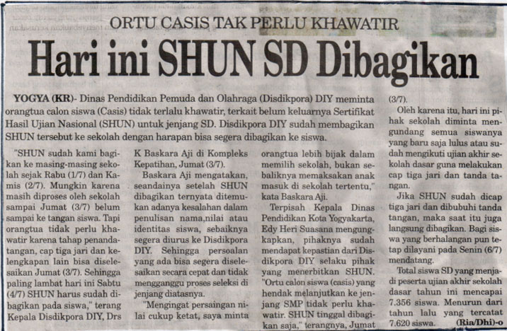Kliping jogja terbaru